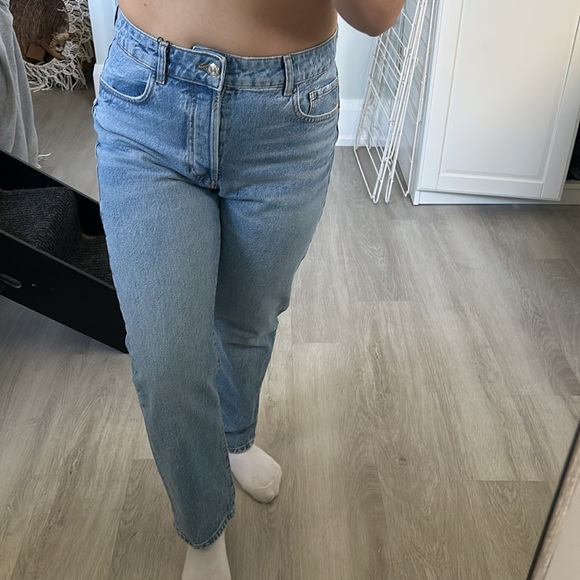 Zara regular fit Jean highrise - Picture 2 of 9